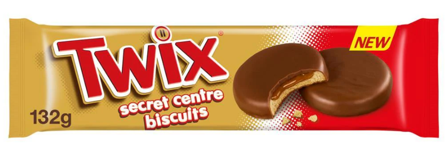 (S7-06) Twix - Secret Centre Biscuit 132g x 12 units