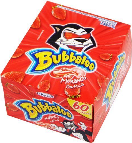 UK BUBBALOO - STRAWBERRY x 60 units