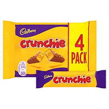UK Cadbury Crunchie (26.1g x 4 Pack) x 10 Bags (Fresh Stock)