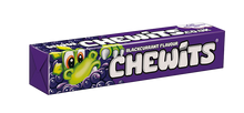 UK CHEWITS - BLACKCURRANT STICK PACKS x 40 units
