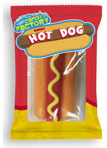 UK CCF Gummy Hot Dog 100g x 12 units