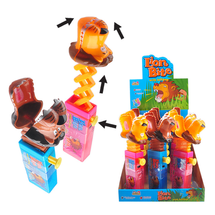 UK Kidsmania Lion Bite X 12 UNITS