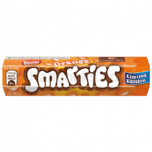 UK NESTLE SMARTIES ORANGE LIMITED EDITION HEXATUBE 38G x 48 units