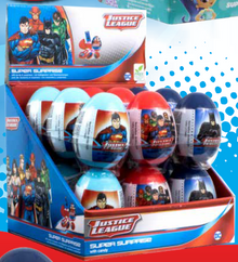 UK Novelty Surprise Eggs - Justice League - 18 units