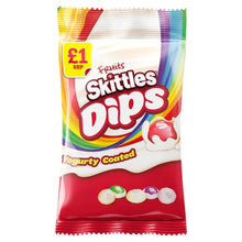 UK Skittles Dips £1 PMP - Peg 95g x 12 units