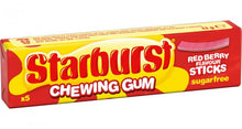 UK Starburst Chewing Gum Red Berry x 20 units