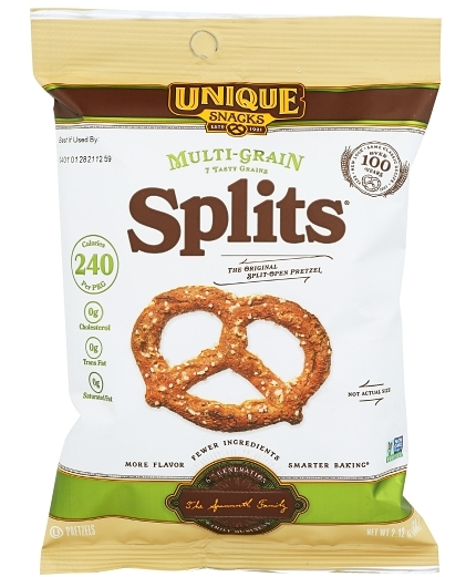 (S6-10) Us - Pretzel - Unique Snacks - Multi-Grain Splits 2.12oz (60g) x 10 Units