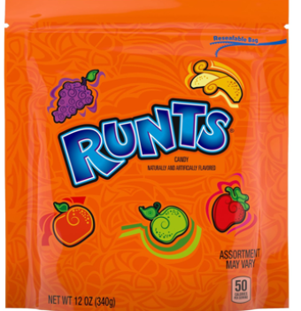 (S6-07) Us - Runts - Original SUB Bag 12oz (340g) x 6 units