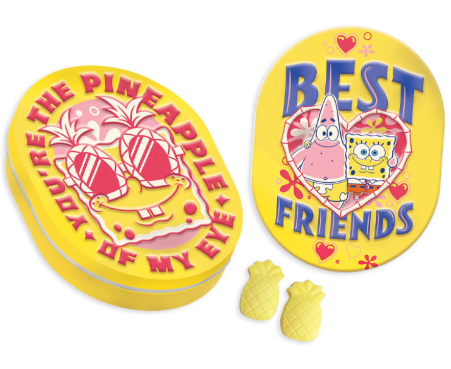(S1-06) Valentine - Spongebob Pineapple Dextrose 1.5oz x 12 units