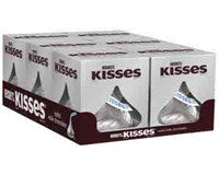 VAL - Hershey Valentine Kisses solid Milk Chocolate 1.45oz x 6 units