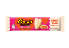 Val - Reese Peanut Butter Heart - White - King Size 2.4oz (68g) x 24 units