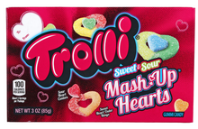 Val - Trolli Mash Up Hearts Boxes, 3oz (85g) x 24 units