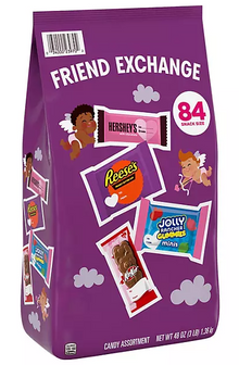 (S4-03) US - VAL- HERSHEY'S - Valentine's Variety Pack - Snack Size 48 oz (1.36kg) , 84 pcs. x 1 Unit
