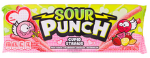 (S8-03) Valentine - Sour Punch - Red and Pink Cupid Straws 3.2oz (91g) x 24 Units