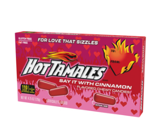 Valentine - Theater Box Hot Tamales - Say It With Cinnamon 4.25oz (120g) x 12 Units