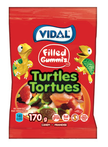 Vidal - Turtles Filled - Peg 170g x 12 bags