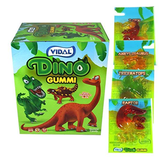 (S4-02) Vidal Dino Gummi 4pcs x 18 units