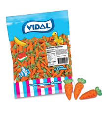 Easter - Bulk - Vidal  Gummi Carrots 4.4 lb (2kg) x 1 Bag