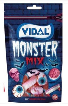 (S8-03) Halloween - Vidal Monster Mix Peg Bag - 6.35oz(180g) x 7 Units