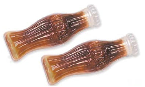 Bulk Jar with Tongs - Vidal Cola Bottles - Filled Gummi x 150 units
