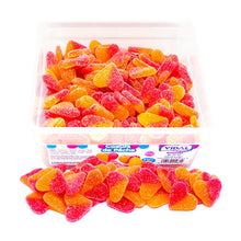 UK Bulk - Vidal Peach Hearts 5p Tub x 120 unit