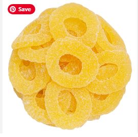(S3-02) Spain - Bulk -  Vidal Pineapple Rings 2.2 Lb (1kg) x 1 Bag