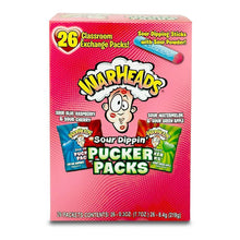 Val - Warheads Sour Dippin Pucker Packs 26-pk 7.7OZ(218g) x 12 units