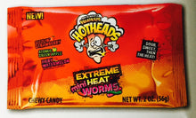 Warheads Hothead Worm - Original Standard Size 2 oz x 15 units