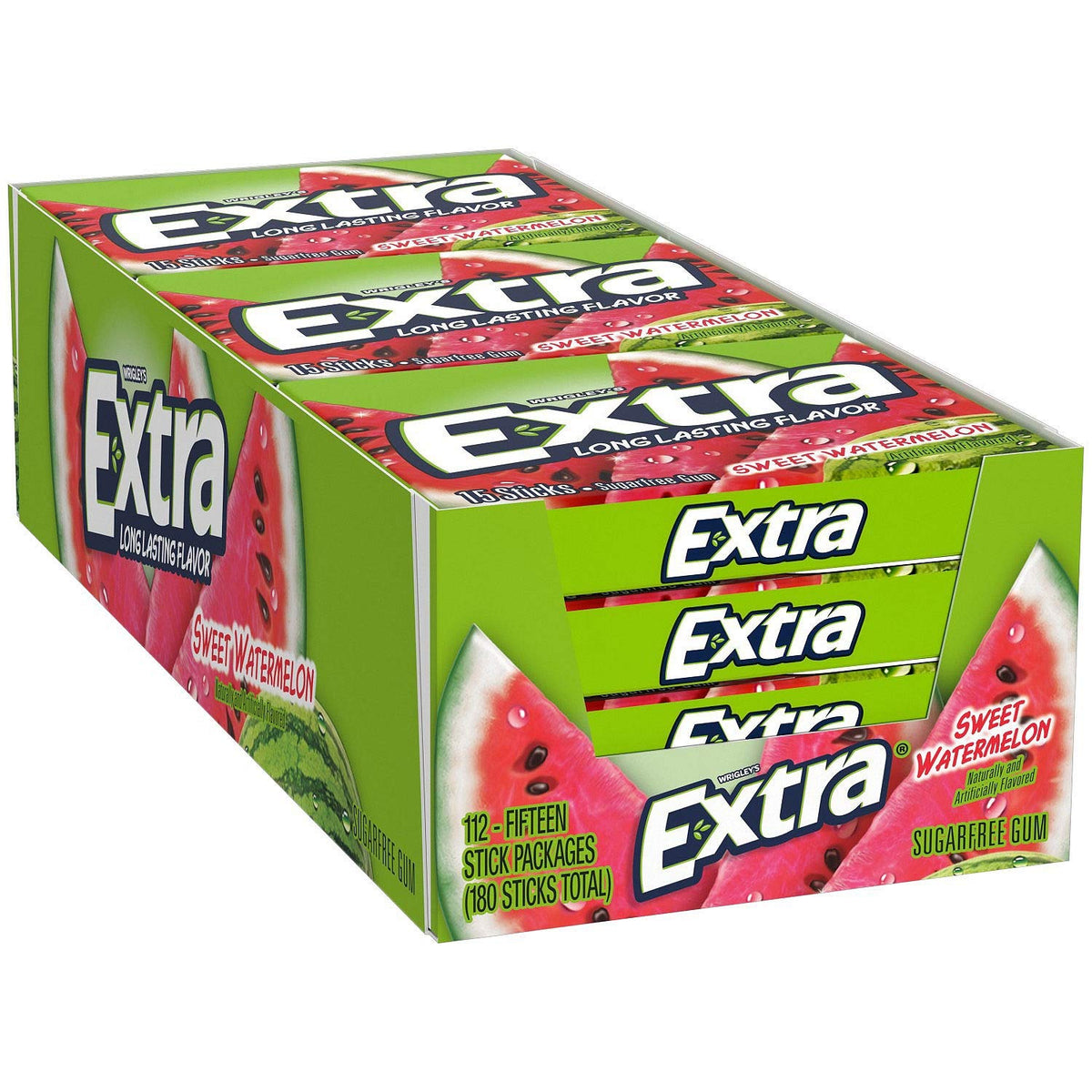 Gum - Wrigley Extra Fruit Sensations Sweet Watermelon (x12 units)