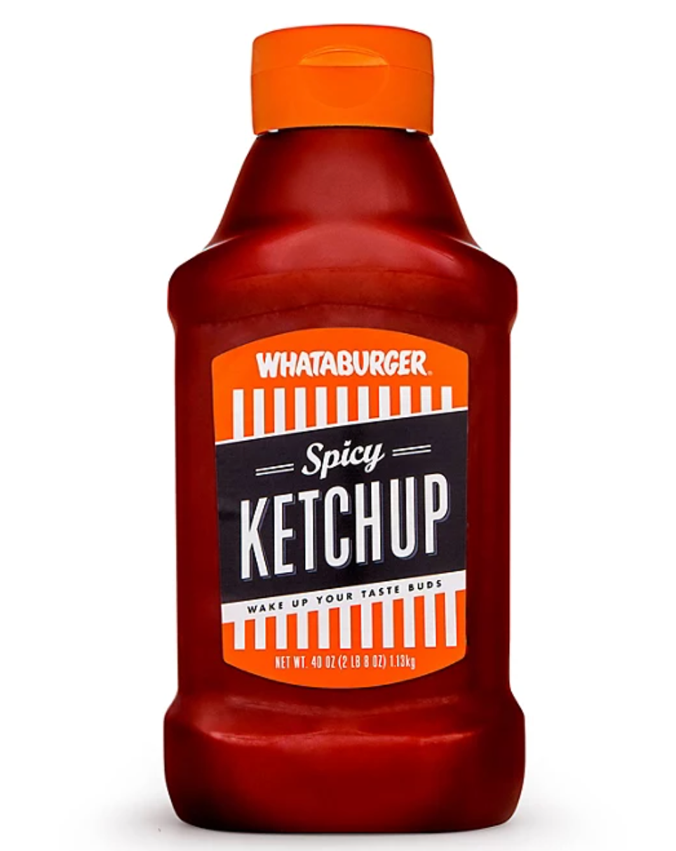 Whataburger Spicy Ketchup Sauce 40oz (1.13kg) x 2 units