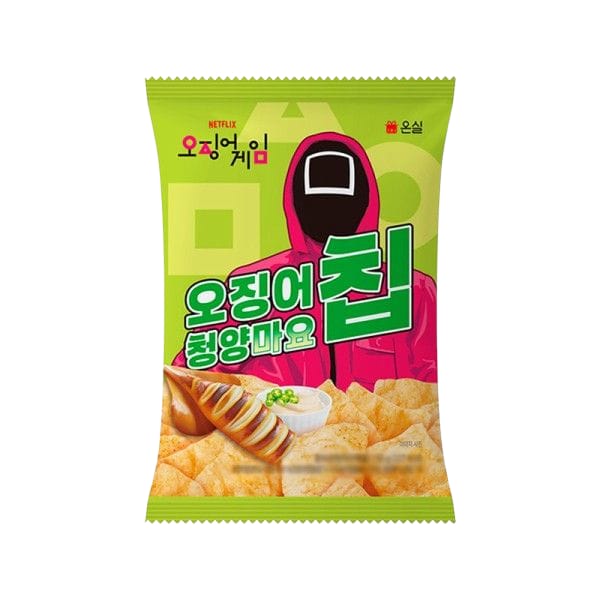 (S7-02) KOREA - Squid Games - Spicy Mayo Chips 50g x 20 units