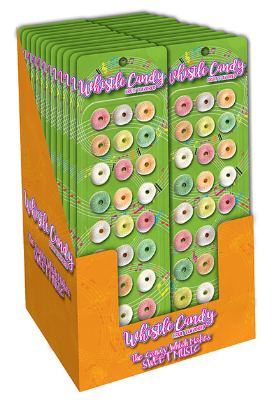 (S1-06) CHINA - Whistle Candy 1.69oz x 24 units
