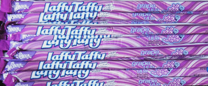 (S1-02) Box - MEXICO - Wonka Laffy Taffy Rope - Grape x 24 units