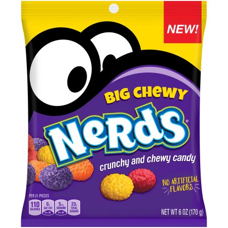 (S1-08) US - Peg Bag - Wonka Nerds Chewy 6 oz x 12 units