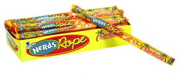 (S1-06) US - Nerds Rope Tropical  26g x 24 units
