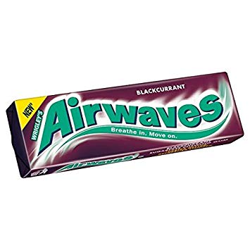 UK WRIGLEY AIRWAVES - BLACKCURRANT X 30 units