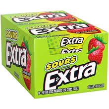 (S1-06) US - Gum - Wrigley Extra Sour Strawberry  x 10 Units