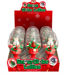 XMAS - Albert Snow Globe Lollies 0.63oz x 24 Units