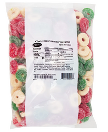 (S8-03) Xmas - Bulk - Albanese Wreaths (Sanded) 4.50lb (2.04Kg) x 1 Bag