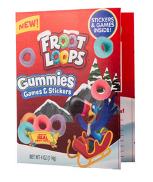 Froot Loops Gummies - Game Box X 12 UNITS