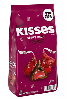 (S4-03) US - XMAS - Hershey's Kisses - Cherry Cordial Flavor x 325 units