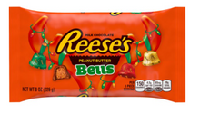 SINGLE - XMAS - Reese Peanut Butter - Bells 10oz (283g) x 1 Bag