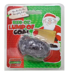 (S8-08) Xmas Boston America Big Ol’ Lump Of Coal Gummy - 2.04 oz (58g) x 6 Units
