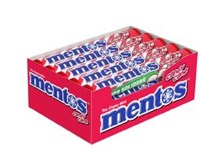 XMAS Mentos Roll - Candy Cane x 15 units