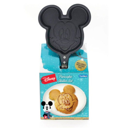 XMAS Mickey Mouse on the Shelf Pancake Skillet Gift Set 6oz X 6 UNITS (incl pancake ingredients (6 ounces)&recipe)