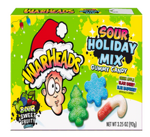 Xmas Theater Box Warheads - Sour Holiday Mix 3.25 oz (92g) x 24 units