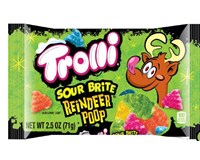 XMAS Trolli Sour Brite Reindeer Poop 2.5 oz x 24 units
