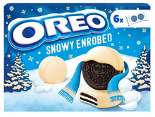 (S7-10) SINGLE - XMAS UK - OREO SNOWY ENROBED 246G X 1 UNIT