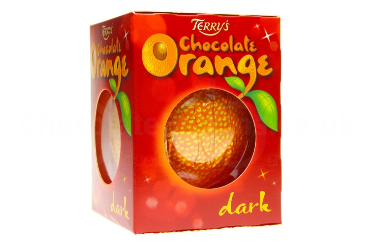 Xmas UK Cadbury TCO (Terry Choc Orange ) 157G BALL DARK x 12 units