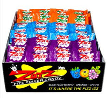 (S1-08)  Zotz Strings - Blue Rasp, Orange, Grape 0.70 oz (20g) x 48 units